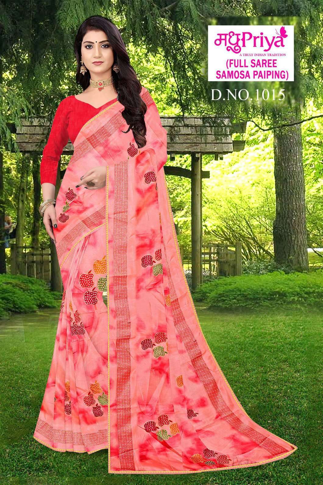 
Madhupriya Bela 1015 Fancy Printed Saree Wholesale Suppliers In Mumbai
